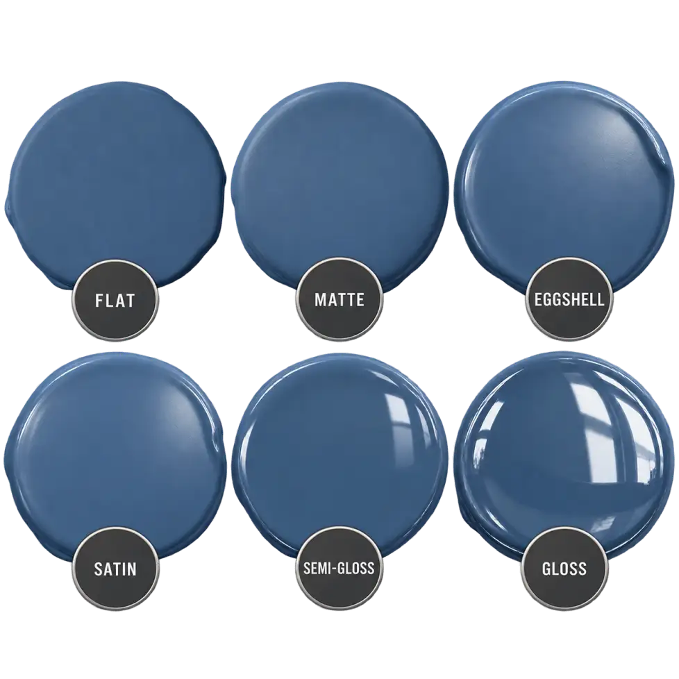 Paint finishing options for professional painting and trim projects