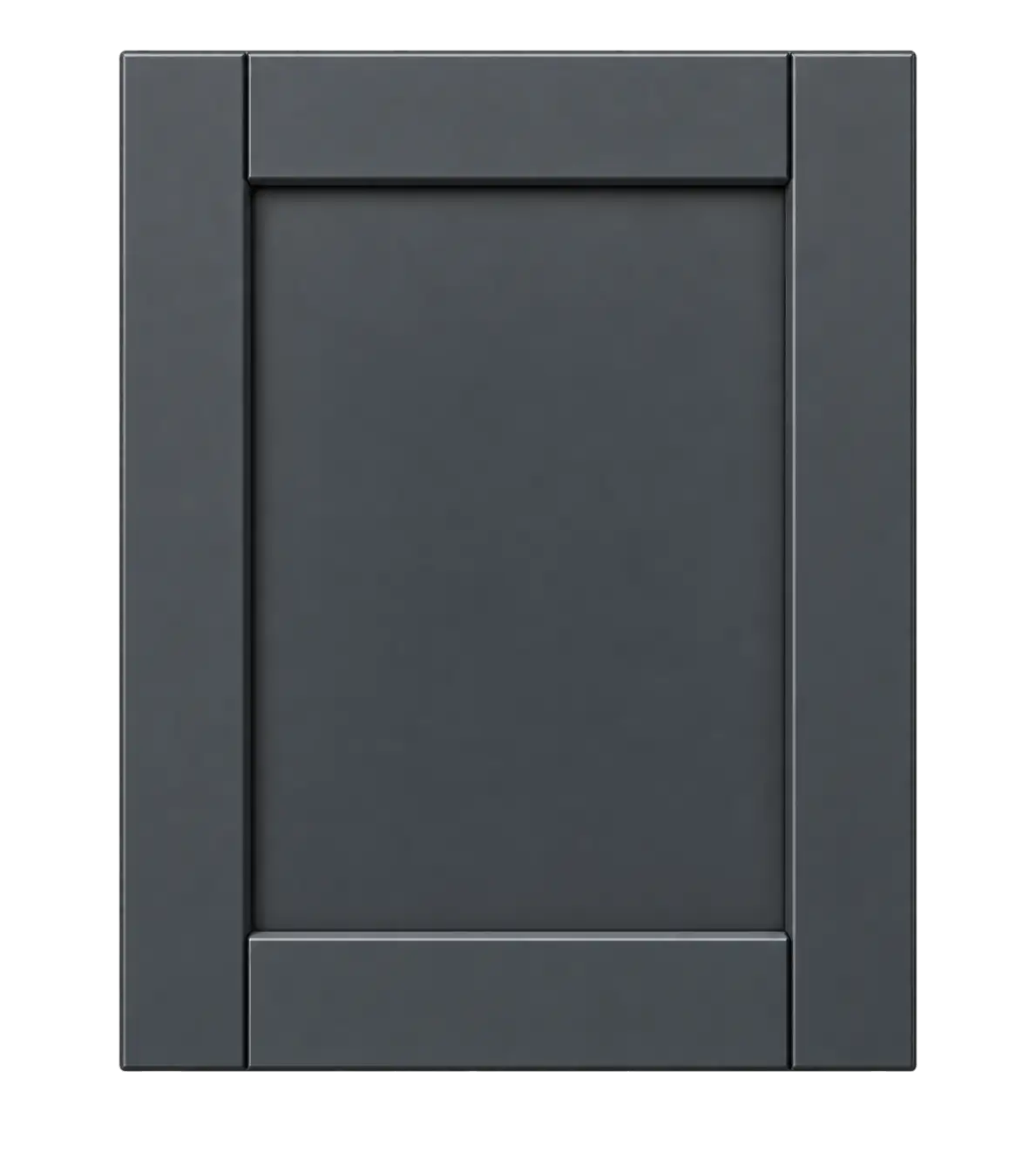 Custom cabinetry black cabinet color sample