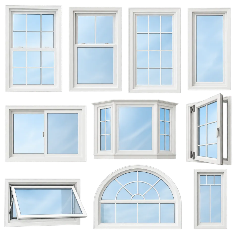 Custom windows for new home builds by Day One Specialties